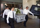 Funeral Video San Jose Oak Hill Chapel of Roses carrying casket to cemetery 09