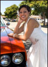Wedding Photograph, San Jose - Bride with Car