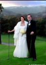 Wedding Photograph, Sunol Golf Course - Couple Golfing